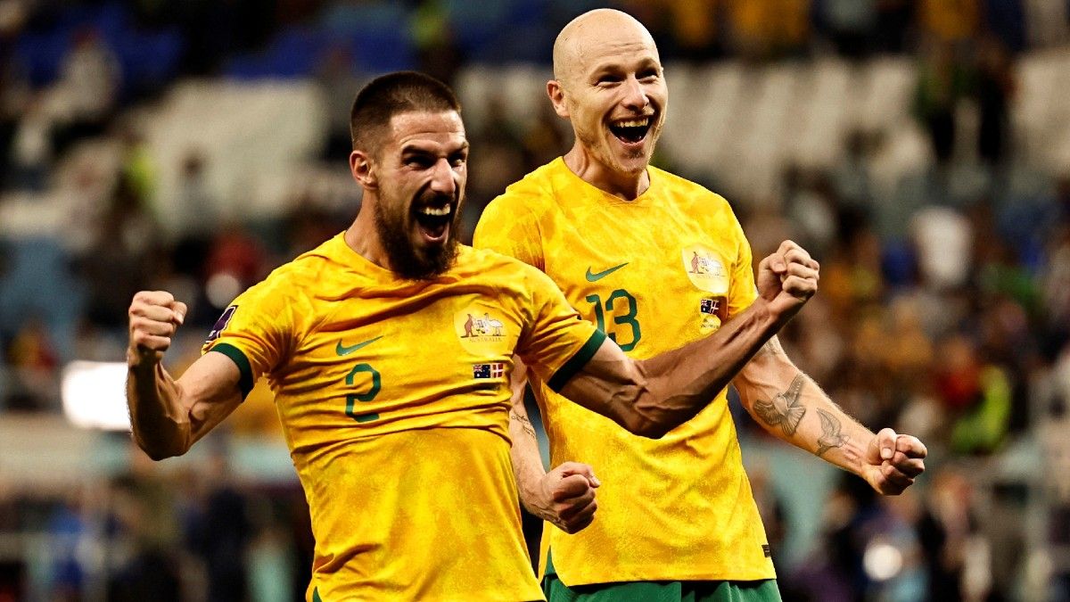 Australia dio la sorpresa y clasificó a los octavos de final en&nbsp;Qatar 2022. (Foto: Reuters)&nbsp;