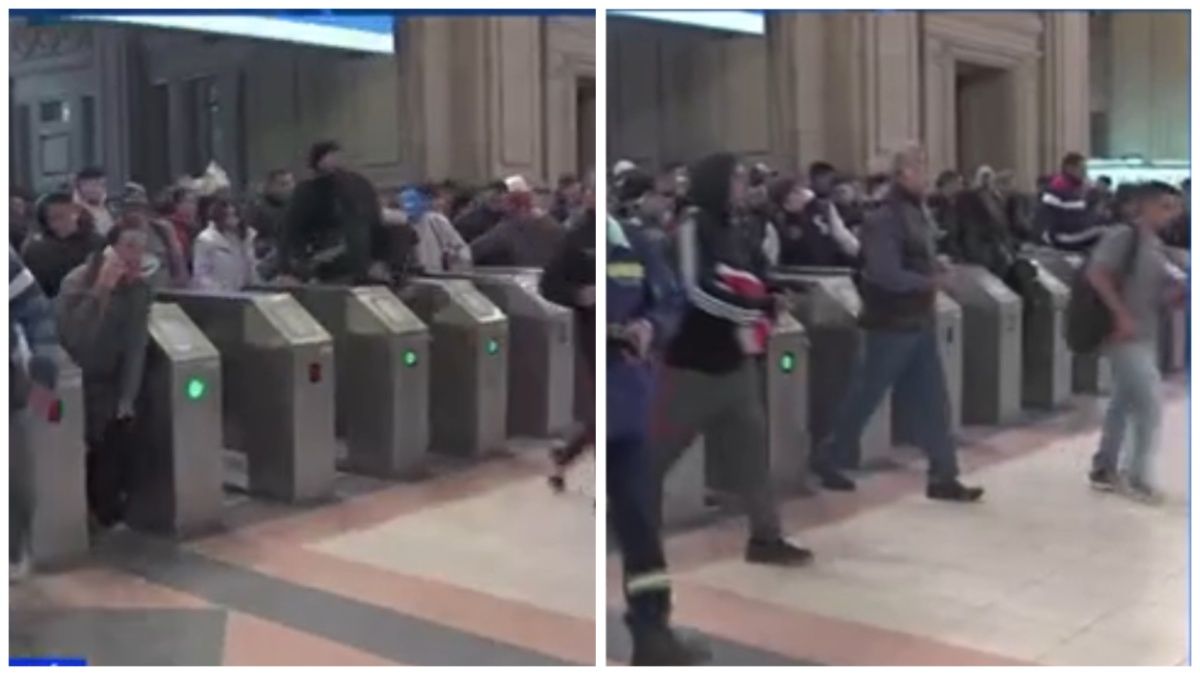 Una protesta de trenes genera demoras y cancelaciones.