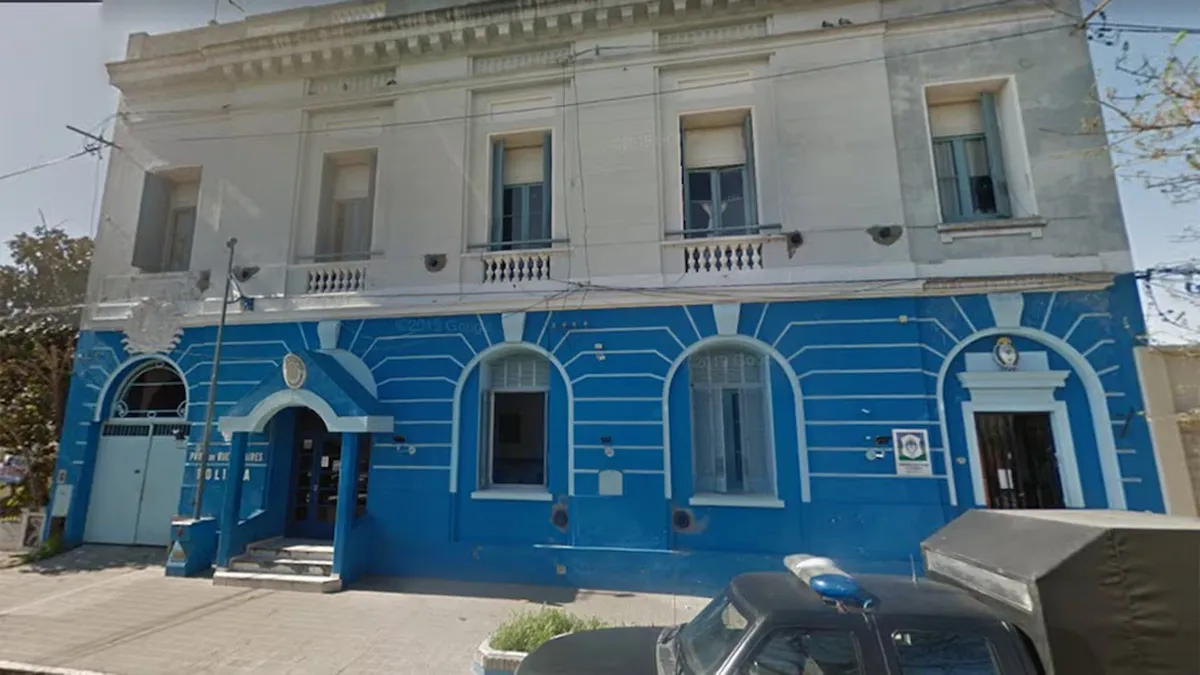 La Comisaría Primera de Bahía Blanca. 