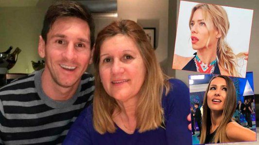 Inesperado: La mamá de Leo Messi opinó sobre el conflicto entre Nicole Neumann y Pampita