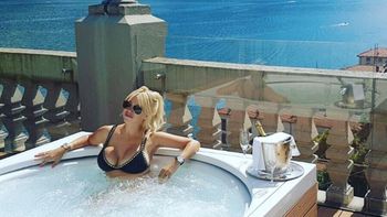 Wanda Nara, más sexy que nunca en una tarde romántica