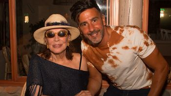 graciela borges, fede hoppe, lizardo ponce, cande ruggeri, mel lezcano y el purre en un evento en miramar