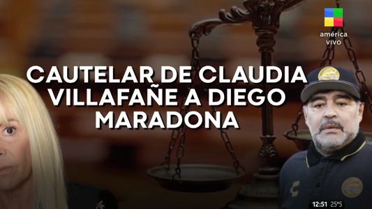 La abogada de Claudia Villafañe explicó de qué se trata la medida cautelar que le puso a Maradona