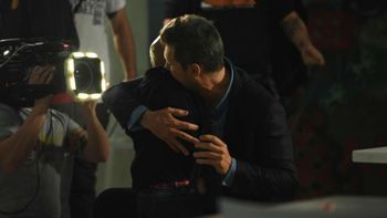 Marcelo Tinelli movilizado luego de encontrarse con Maxi: Te amo mucho