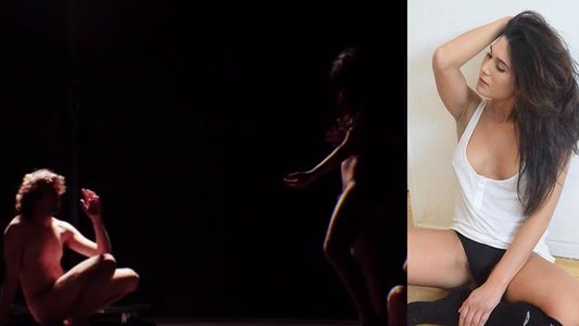 Valeria Licciardi realiza una obra teatral completamente desnuda