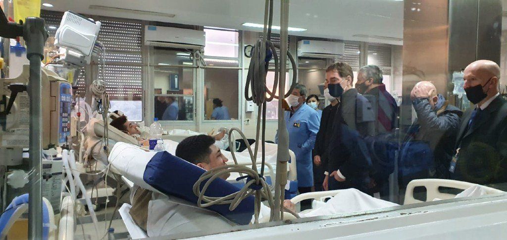 Uno de los bomberos que sobrevivió a la explosión de la perfumería de Villa Crespo dio positivo de coronavirus