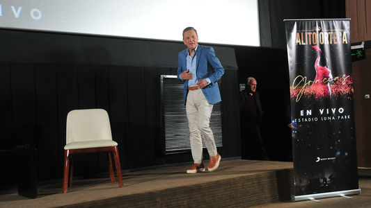 Las fotos de la conferencia de Palito Ortega a días de su despedida en el Luna Park