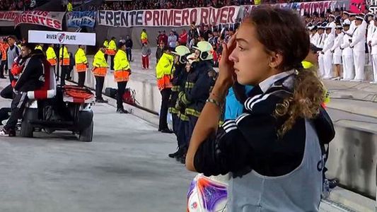La avivada de la alcanzapelotas de River que derivó en un golazo de Nacho Fernández