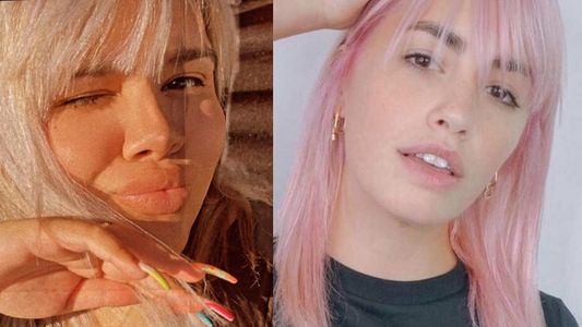 More Rial se sumó a la tendencia de Lali Espósito y se tiñó el cabello de rosa