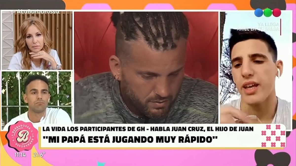 Desde Espa&ntilde;a, Juan Cruz, el hijo de Juan Reverdito, pidi&oacute; que su padre se libere en la casa de Gran Hermano 2022 (Telefe).&nbsp;
