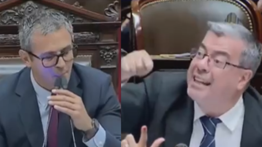 El tenso cruce entre Martín Menem y el jefe del bloque peronista en el debate por Ficha Limpia