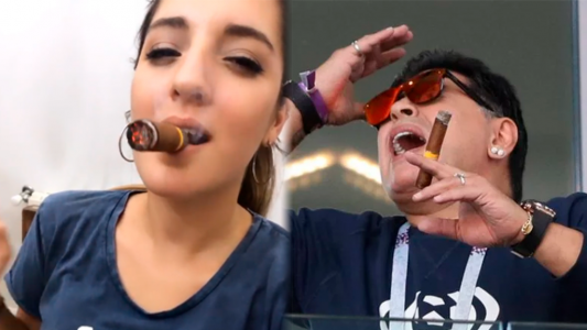 Jana Maradona debuta como modelo de lencería