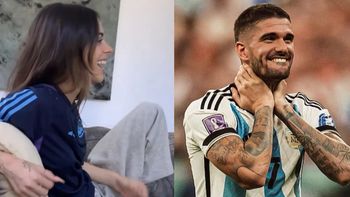 La euforia de Tini Stoessel por el pase de Rodrigo de Paul a la final de la copa del mundo
