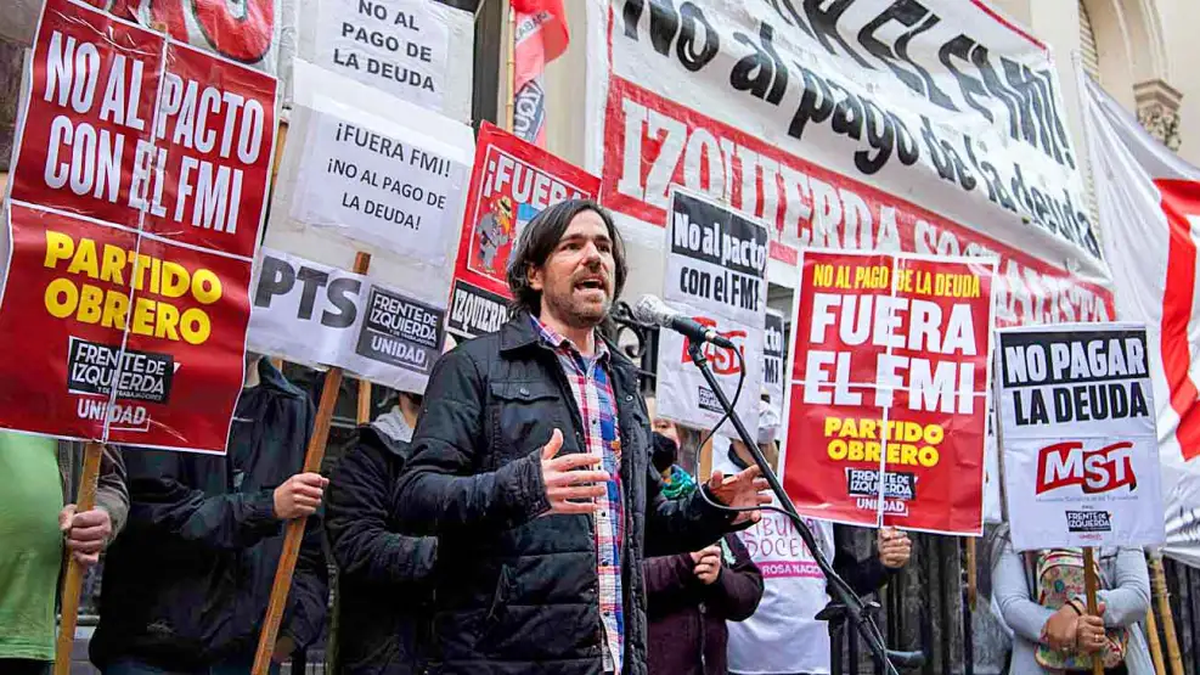 La Izquierda argentina apunta contra el Gobiernoentrante. (Foto: archivo)