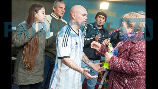 La Hiena Barrios celebró el cumpleaños en la cárcel con su madre y su hija