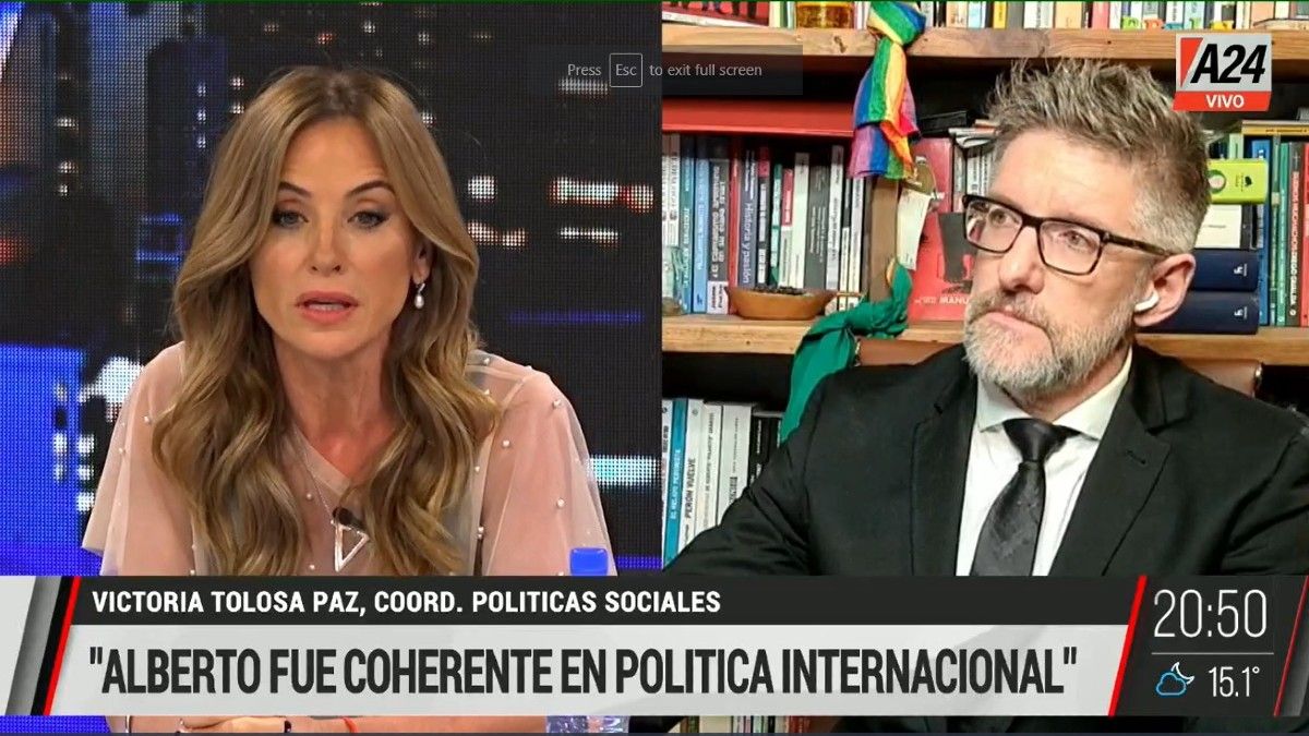 Victoria Tolosa Paz: Claro que hay democracia en Venezuela