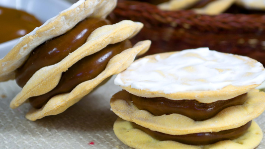ALFAJOR SANTAFESINO receta: delicioso y de una TEXTURA IRRESISTIBLE