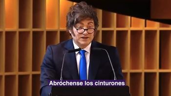 Milei recibió el Año Nuevo en la intimidad de la residencia de Olivos