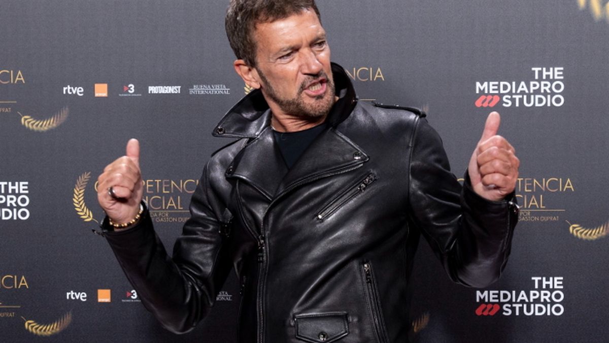 Antonio Banderas, uno de los más aplaudidos de la noche.&nbsp;