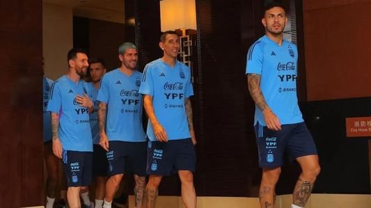 El invitado especial de la Selección Argentina en la práctica abierto en China
