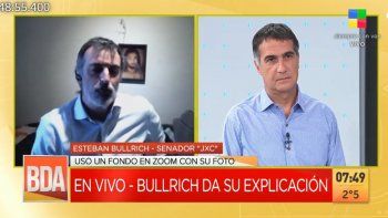 Esteban Bullrich, por su foto congelada en la sesión de la reforma judicial: Estaba mostrándole algo a mi hijo y quedó enganchado