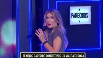 La reacción de Laurita Fernández al ver a la doble de La China Suárez