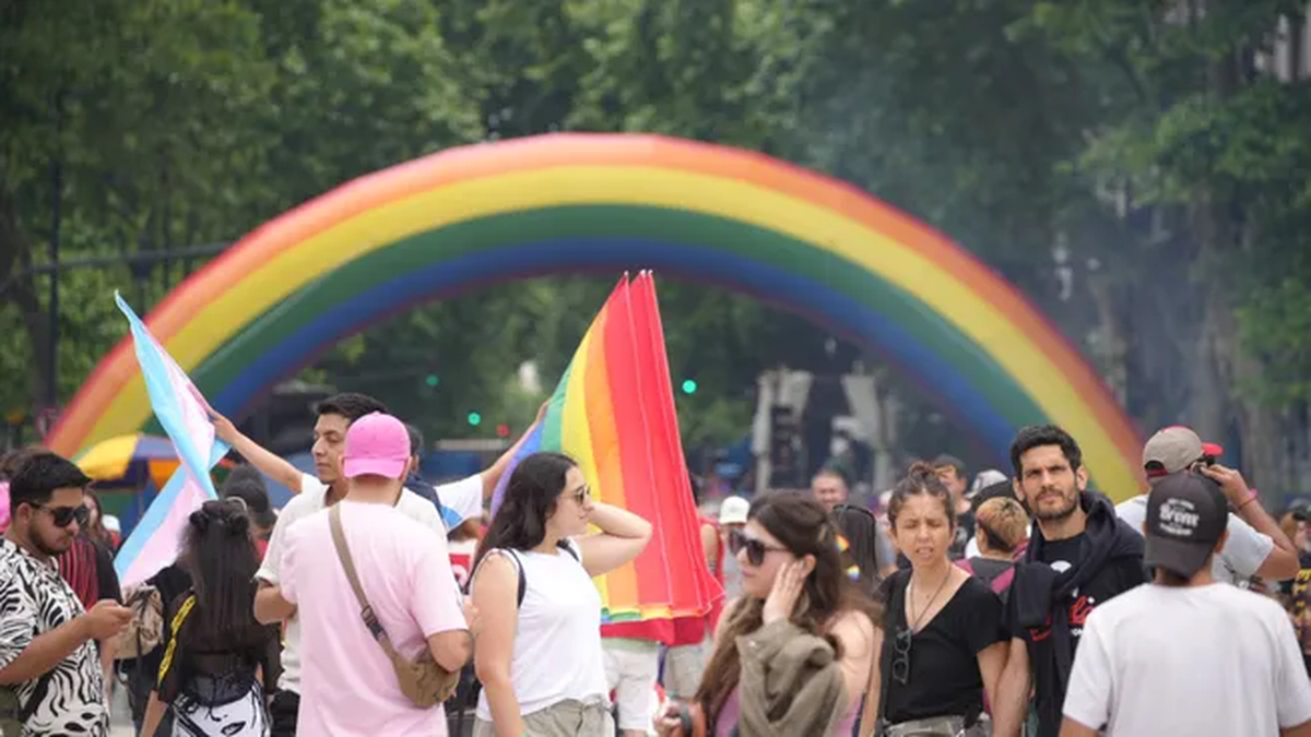 Es la primera Marcha del Orgullo LGBTIQ+ bajo el gobierno de Javier Milei