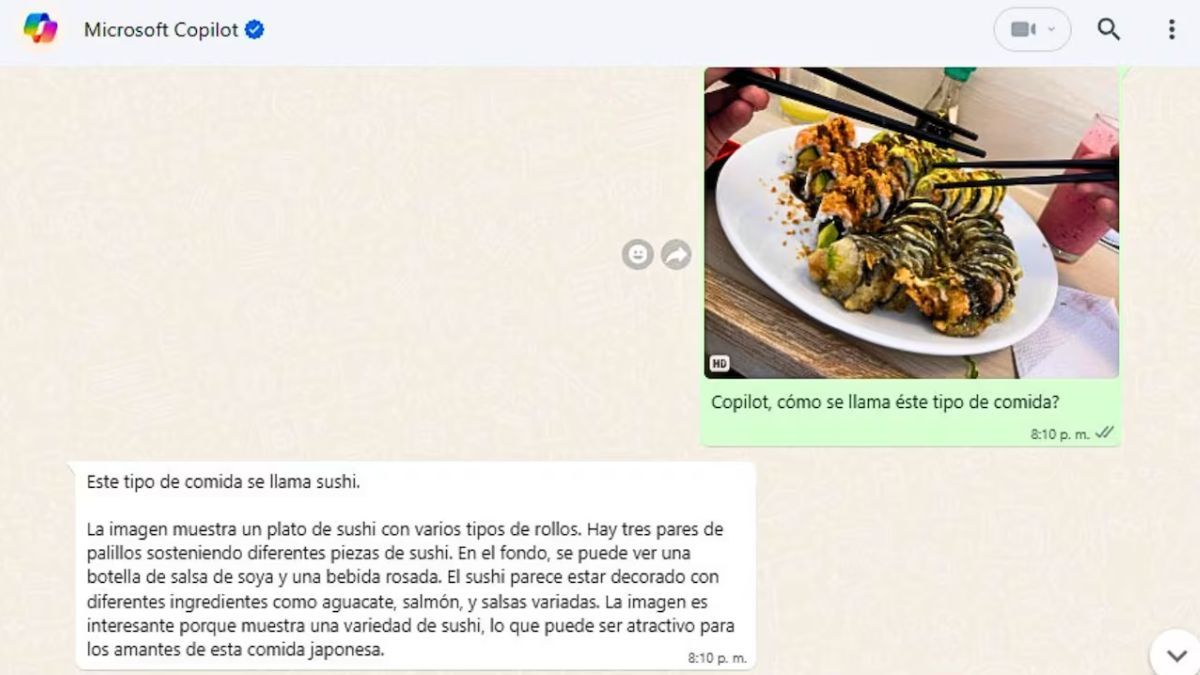Copilot de Microsoft en WhatsApp: c&oacute;mo activar la inteligencia artificial.
