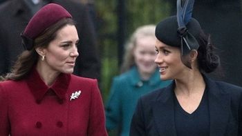 La reina pone orden y obliga a Meghan Markle y Kate Middleton a hacer las paces