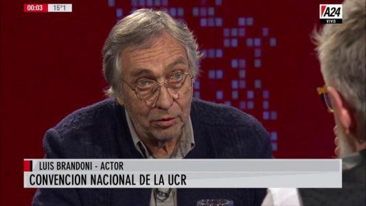 Convención radical: Brandoni dijo que la convocatoria de Cornejo fue un exceso y repudió los insultos a Macri
