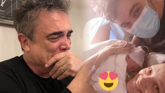 Las lágrimas y la emoción de Nito Artaza al enterarse que su hija dio a luz en Francia