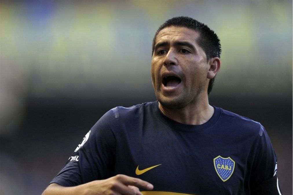 El grito por Riquelme que se coló en los festejos de Alberto: Dejame mandarle un saludo, es el más grande