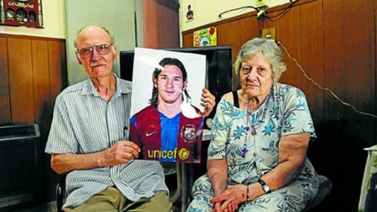 Murió el abuelo materno de Lionel Messi