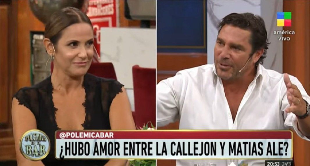 Matías Alé confesó que le fue infiel a Graciela Alfano con María Fernanda Callejón