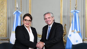 Alberto Fernández se reunió con la presidenta de Honduras, Xiomara Castro