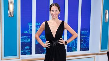 El osado look que eligió Juana Viale para recibir a Mauricio Macri