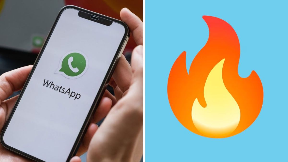 Qué significa el emoji del fuego en WhatsApp y por qué lo estás usando mal sin saberlo. (Foto: archivo)