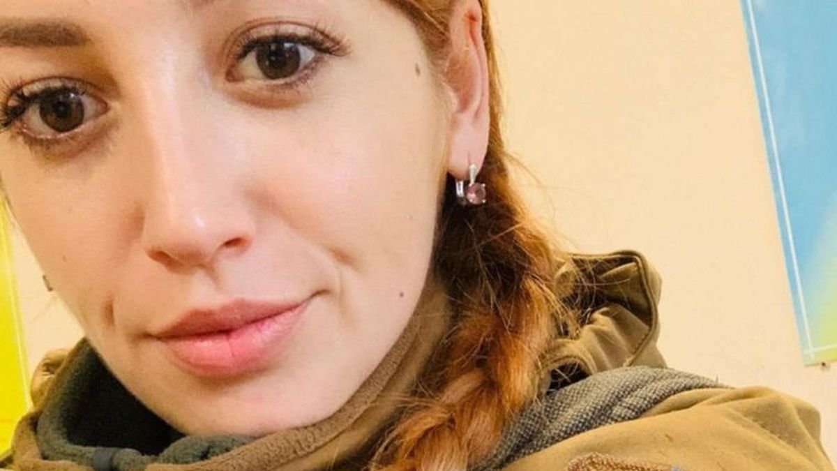 Olena Kushnir, sargento mayor y médica integrante de la Guardia Nacional ucraniana,