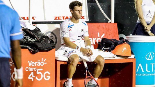 ATP de Río: Schwartzman se tuvo que retirar ante Cuevas y sólo quedan Delbonis y Londero en carrera