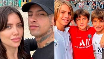 La inesperada actitud de los hijos de Wanda Nara con L-Gante por una drástica determinación