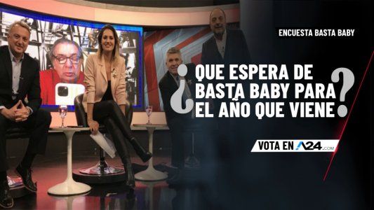 Encuesta Basta Baby: entrá y dejanos tu voto sobre la pregunta de esta noche