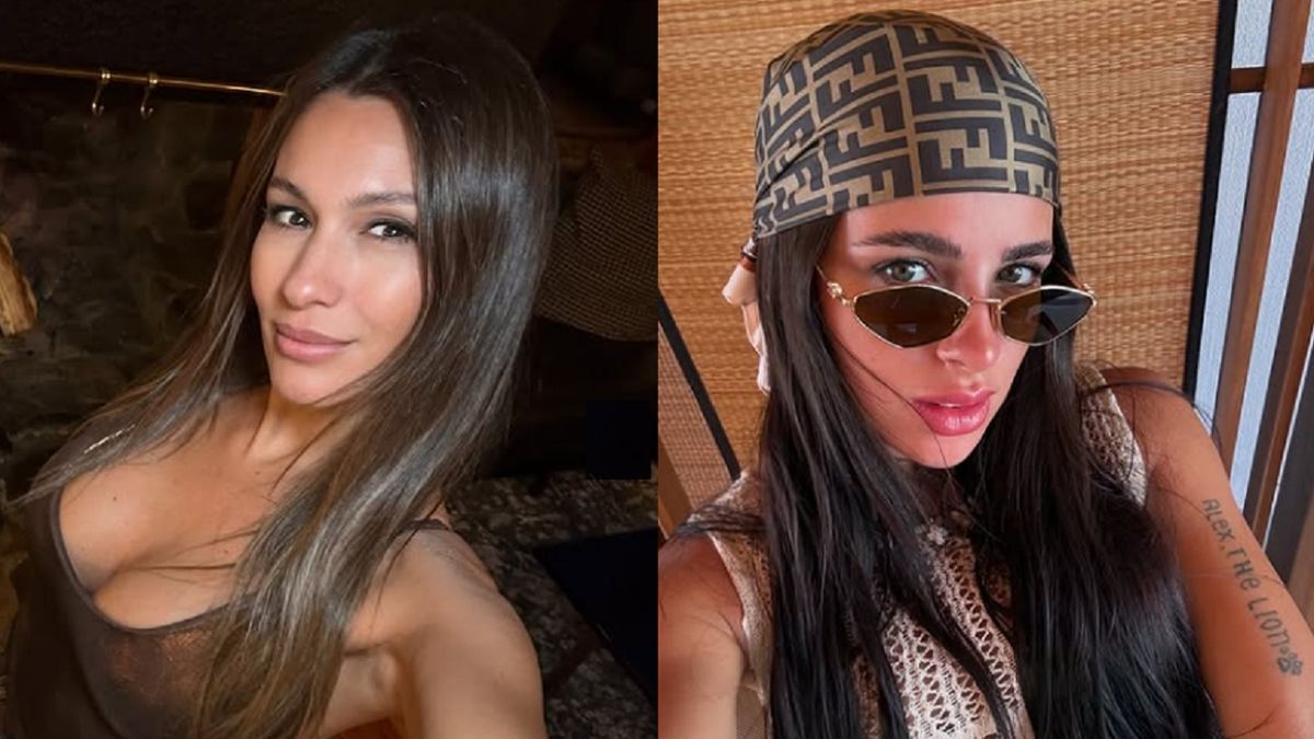 El particular encuentro entre Pampita y Valentina Cervantes en la noche de Ibiza: la foto