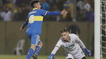 Pol Fernández puso el 1-0 para Boca. Pol Fernández puso el 1-0 para Boca.