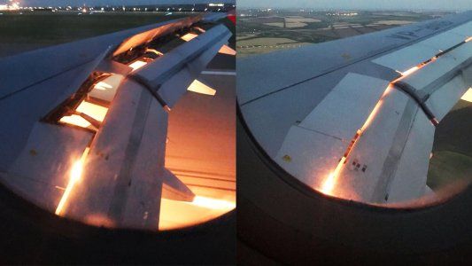 Pudo ser una tragedia: el avión que trasladaba al plantel de Arabia Saudita se prendió fuego en el aire