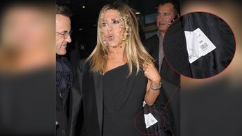 Mirá qué figura asistió a un evento con la etiqueta de su abrigo puesta