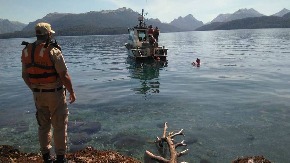 Un hombre de 40 años murió ahogado en el lago Nahuel Huapi