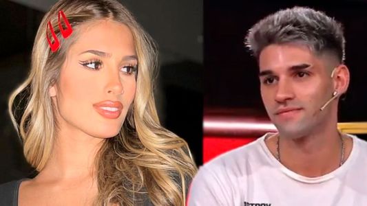 Se accidentó Julieta Poggi por culpa de su novio en plena calle