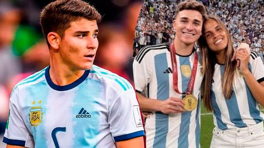 La novia de Julián Álvarez, Emilia Ferrero, lo hizo de nuevo: tremenda escena de celos