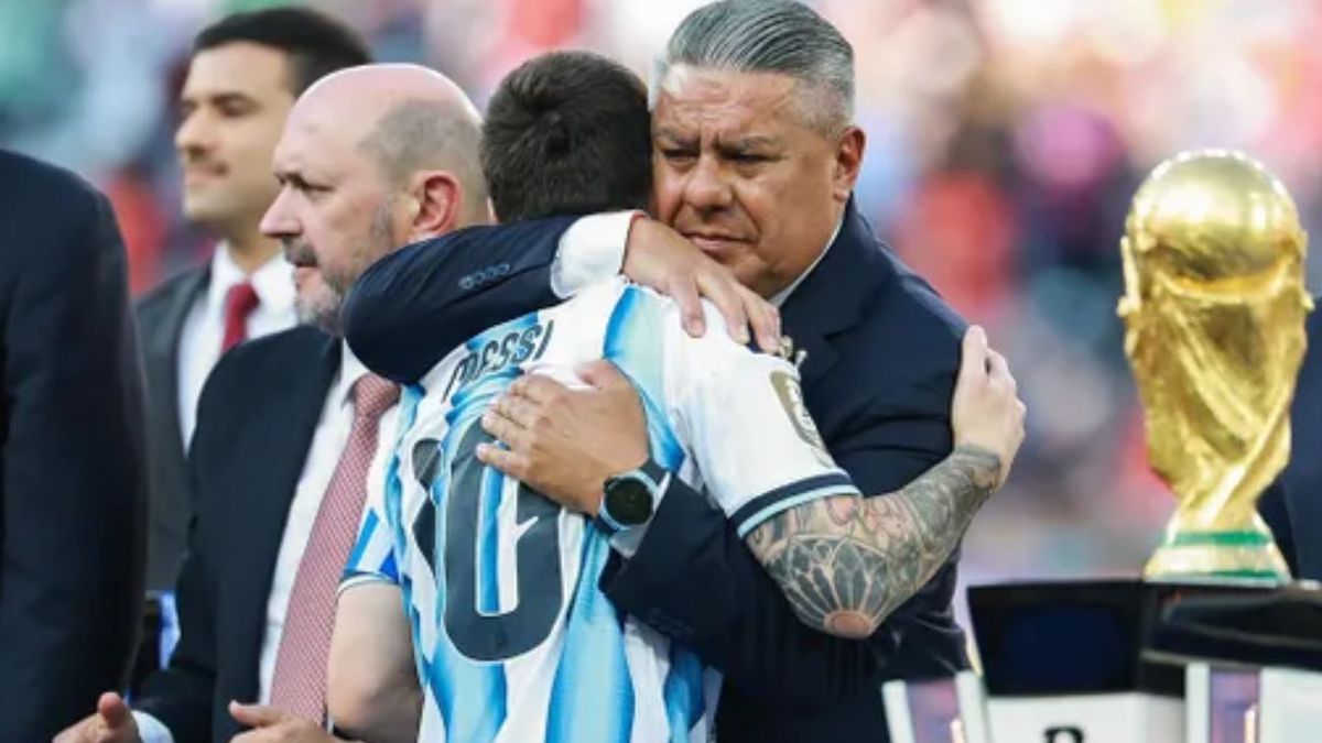 El mensaje de Chiqui Tapia a un mes de la final del Mundial entre Argentina y España