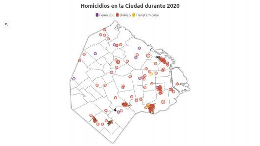 Por la cuarentena, en 2020 los delitos en la Ciudad se redujeron casi a la mitad